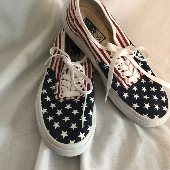 patriotic tennis shoes